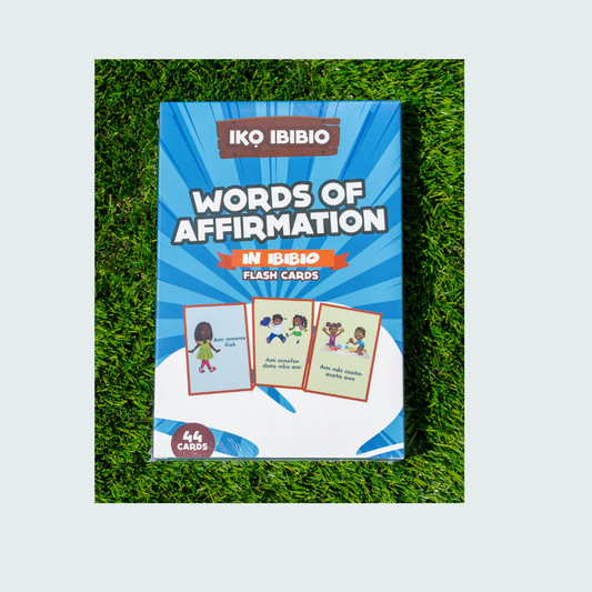 Words of affirmation flashcards in Ibibio
