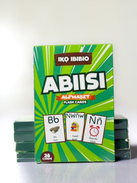 Abiisi – Alphabet Flashcards in Ibibio