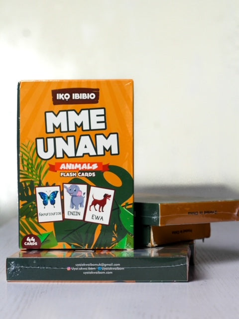 Unam – Animals Flashcards in Ibibio
