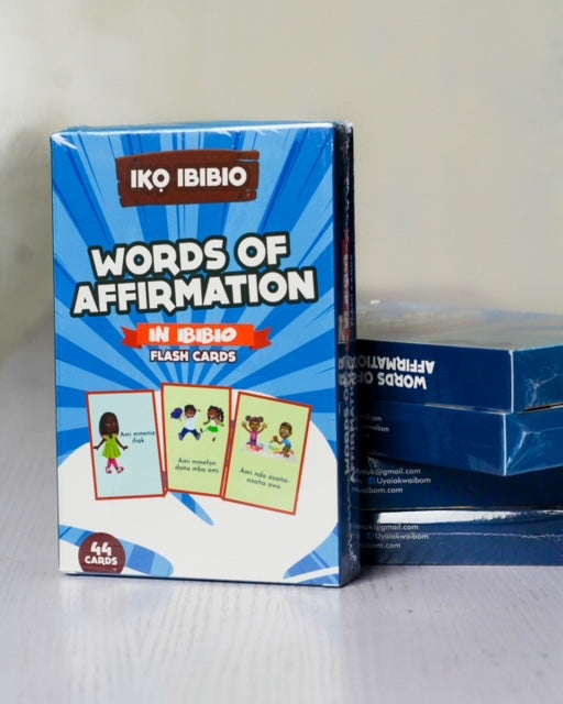 Words of Affirmation Flashcards in Ibibio and English
