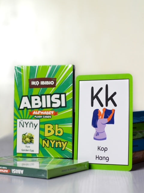 Abiisi – Alphabet Flashcards in Ibibio